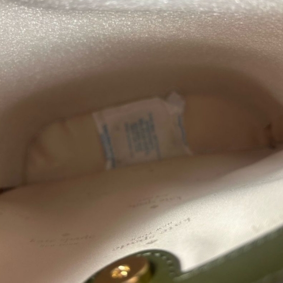 Kate Spade Julia Bucket Bag  Seaweed Green Pebbled Leather NWT UPC 19602155462 - Picture 9 of 11